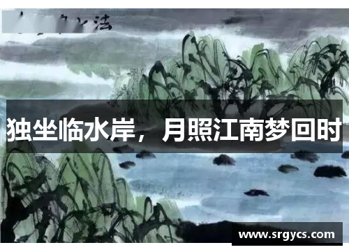 独坐临水岸，月照江南梦回时